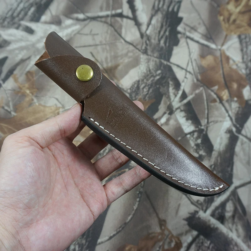 Messer halter mit fester Klinge und fester Klinge Outdoor-Werkzeug Gürtels ch laufe Jagd Multi Holster tragen Scheide Leder Scheide