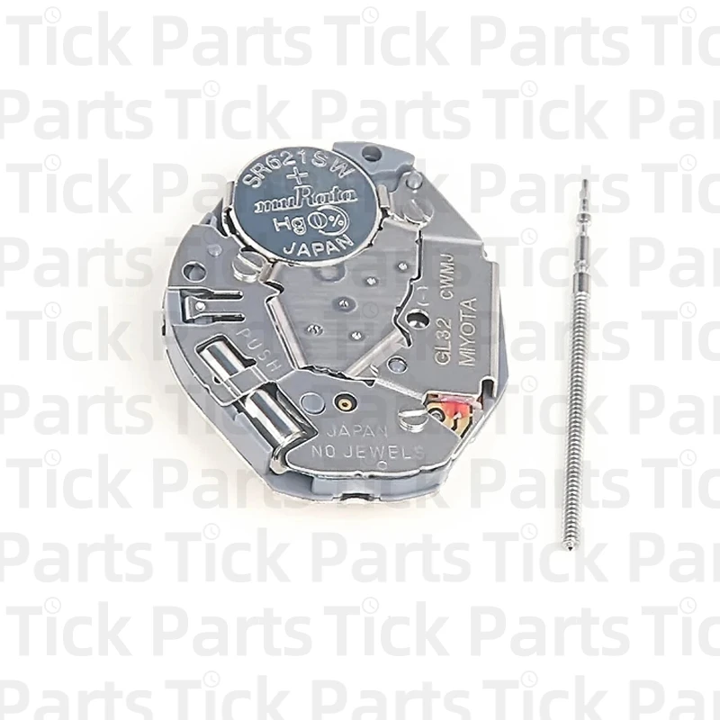 MIYOTA 1L22 Two Hands Quartz Movement 1L32/GL32 Movement Three Hands Replacement Parts for Watch Movement Repair Wholesale Price