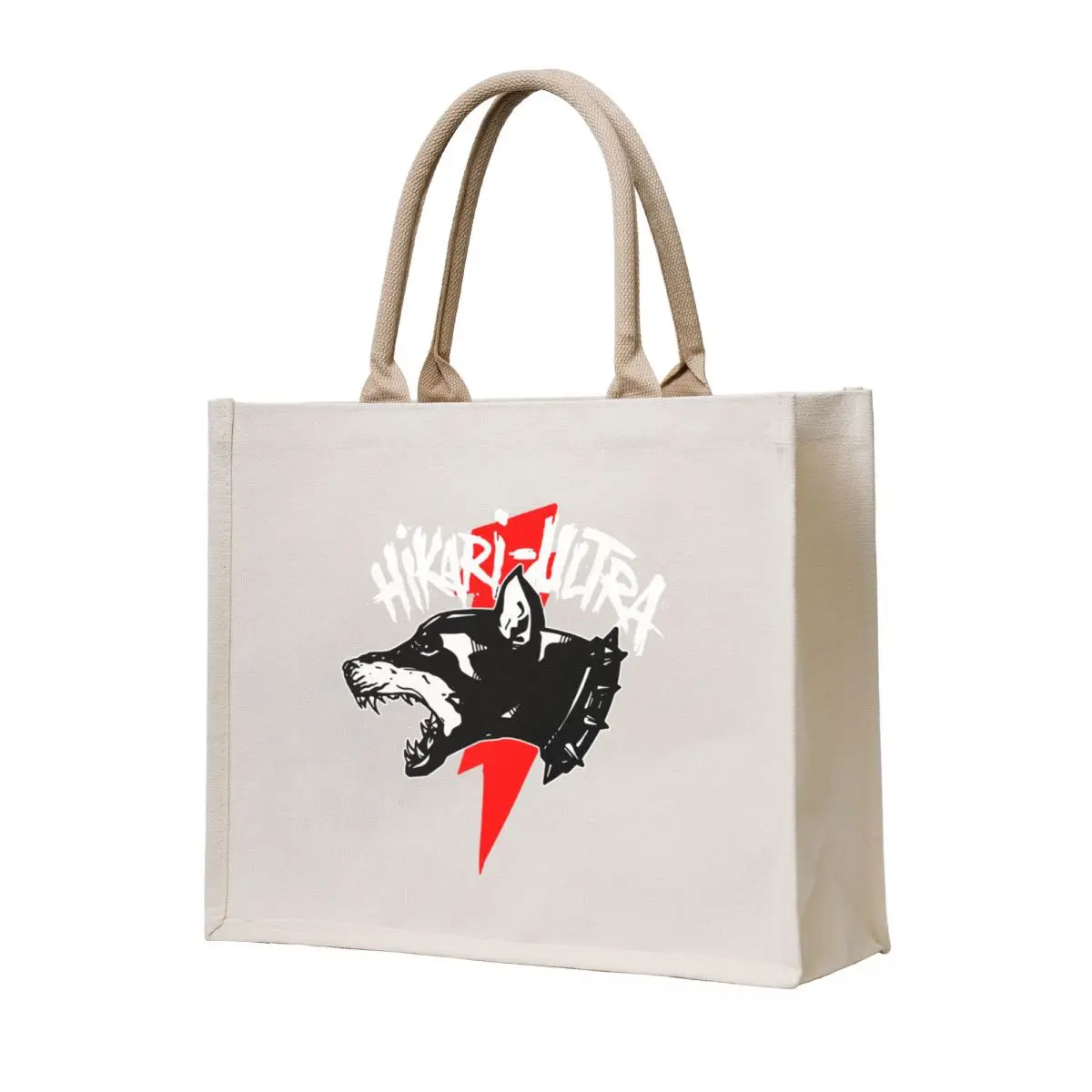 

Zillakami x sosmula Hikari Ultra Logo City Morgue red Bolt Tote Bag Canvas stote bag Custom bag hand bags