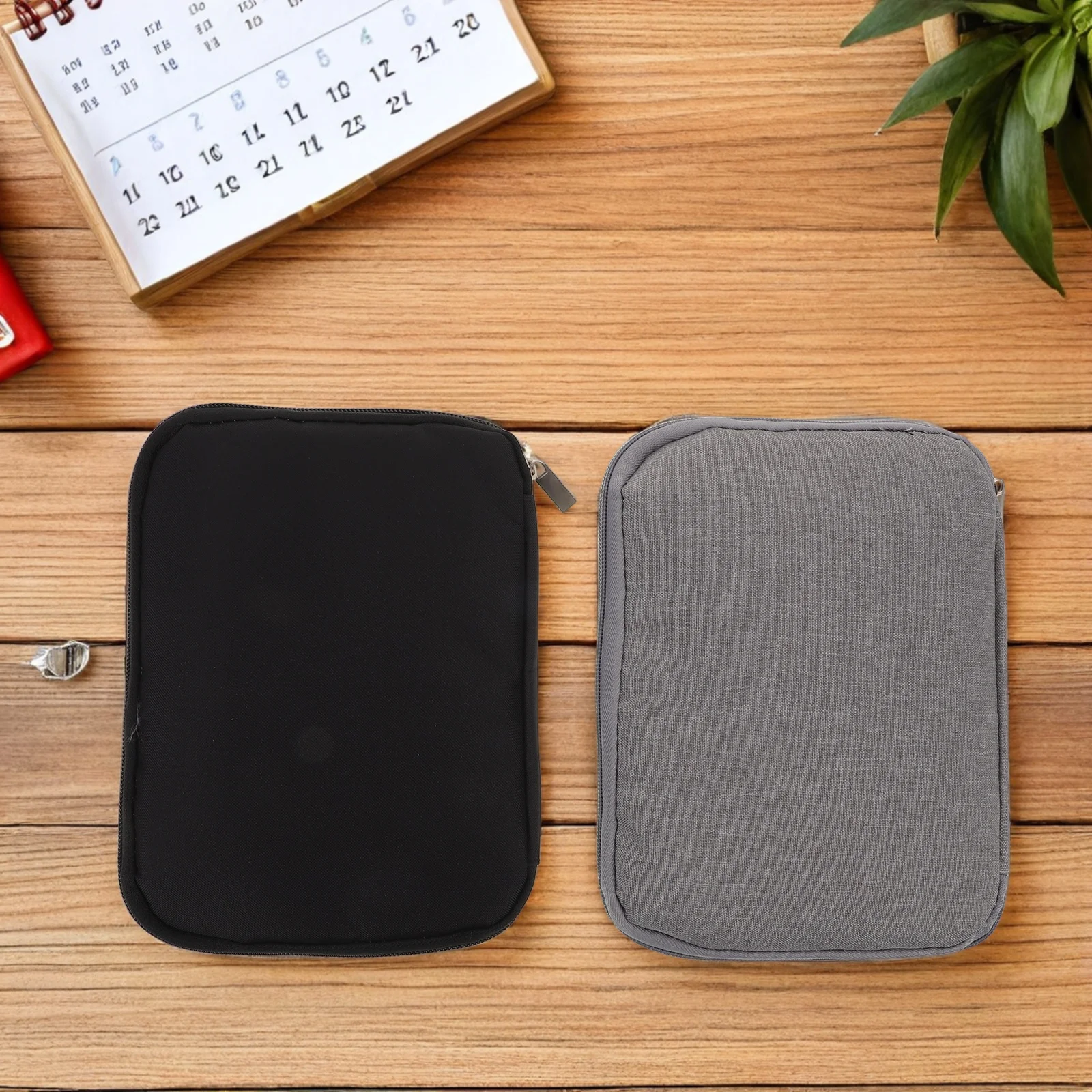 

2Pcs Watch Band Storage Pouch Polyester Portable Travel Organizer Case Zip Cable Organizer Box Watch Dial Holder