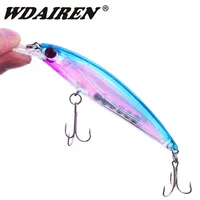 1 Pc Jerkbait Slowly Sinking Minnow Fishing Lure 11cm 13.5g Laser Body Wobbler Hard Crankbait Fishing Bait Swimbait Pesca