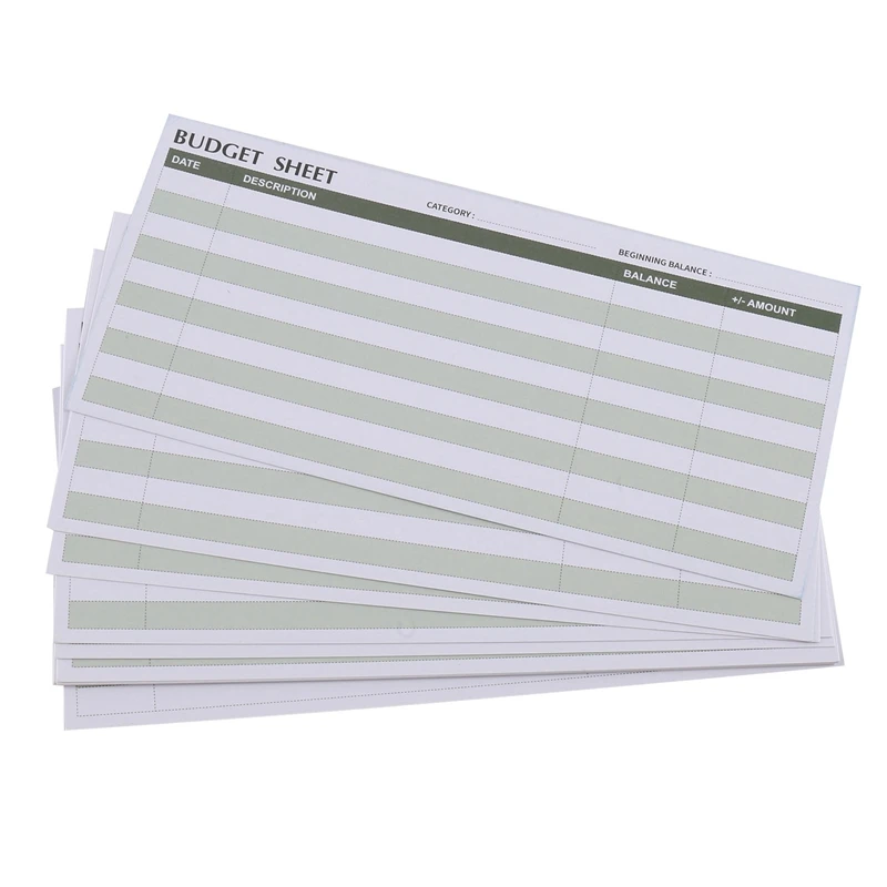 1Set Waterproof Money Envelopes Money Saving Envelopes Paper Envelopes For Cash System