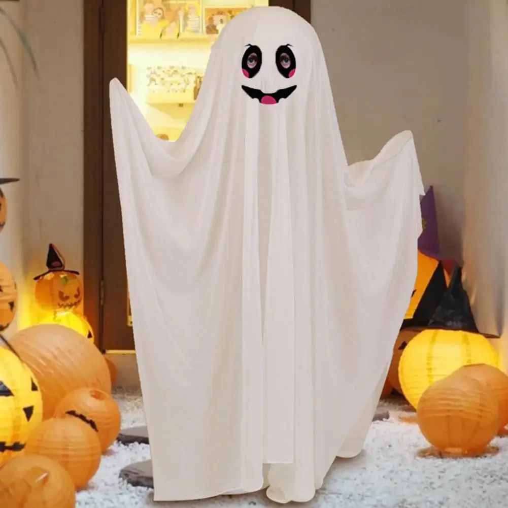 Superior Ghost Cloak Halloween Dress Up Parties Spooky Halloween Ghost Cloak Costume for Kids for Boys for Trick-or-treating