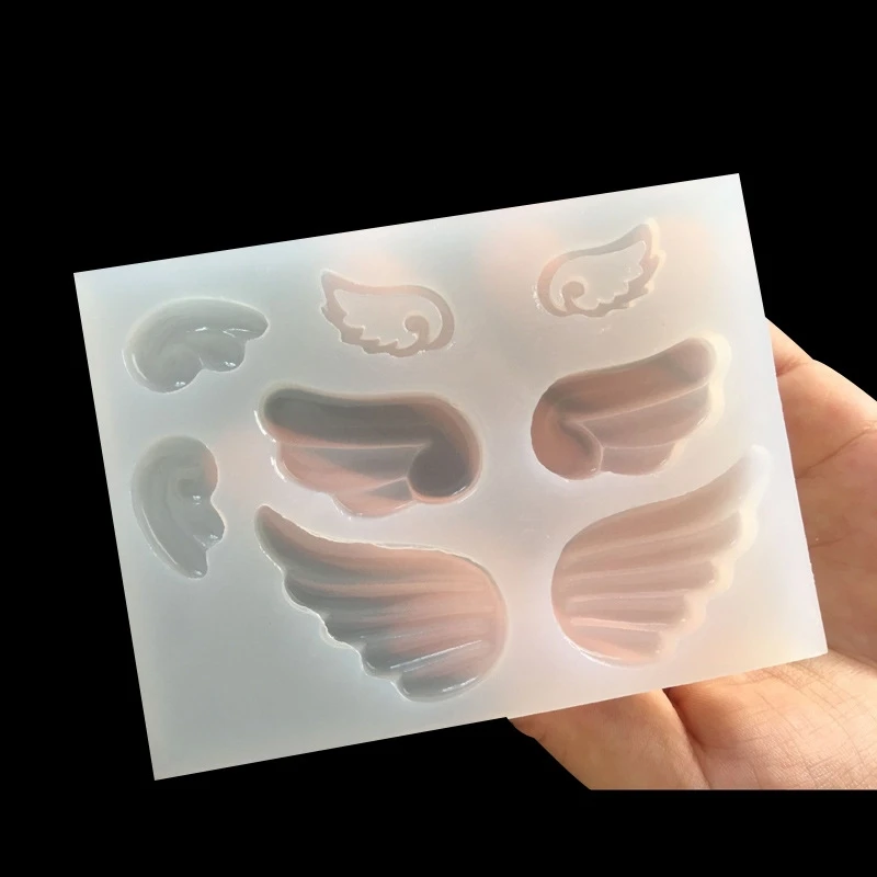 Angel Evil Wings Pendant Resin Casting Mold