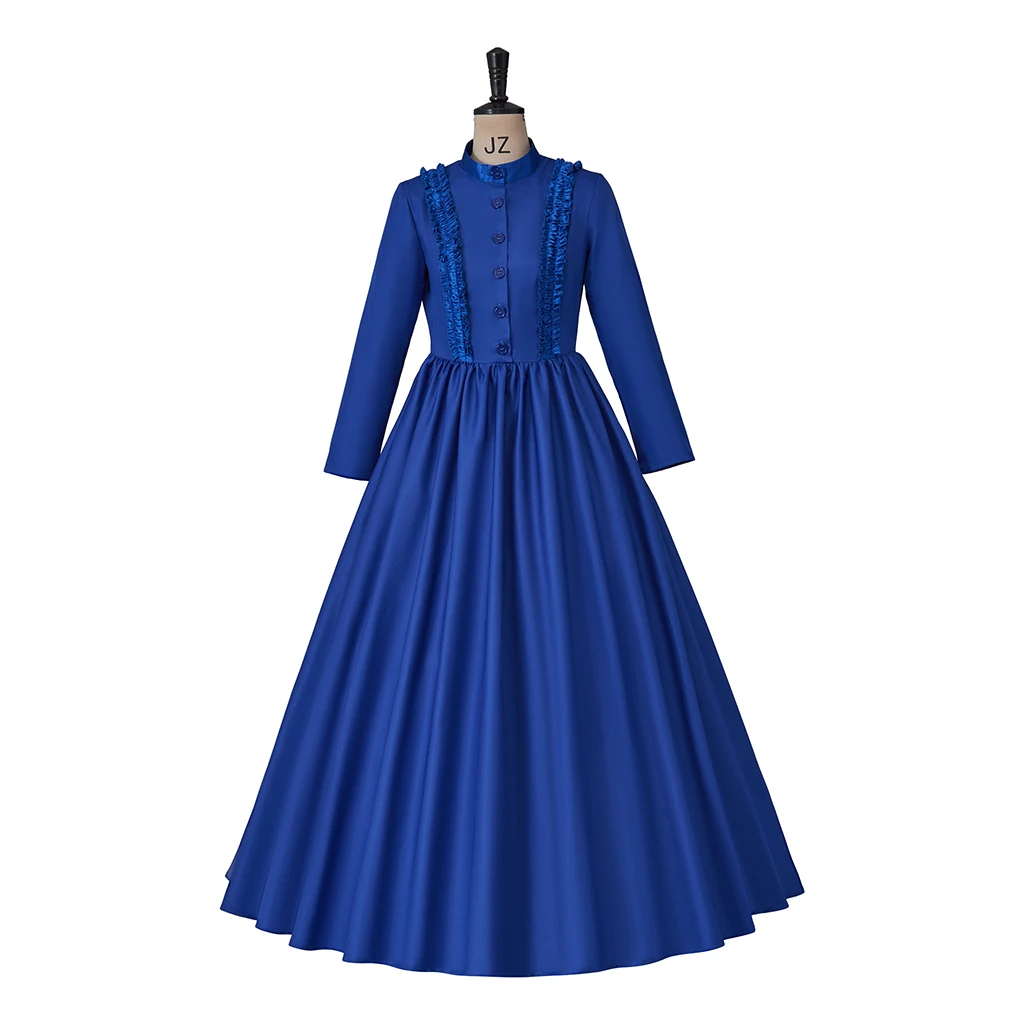 الفيكتوري القرون الوسطى القوطية زي المحكمة فستان الأميرة الرجعية الإدواردي خمر الملكي سيدة الكرة فستان كرنفال فيستدو