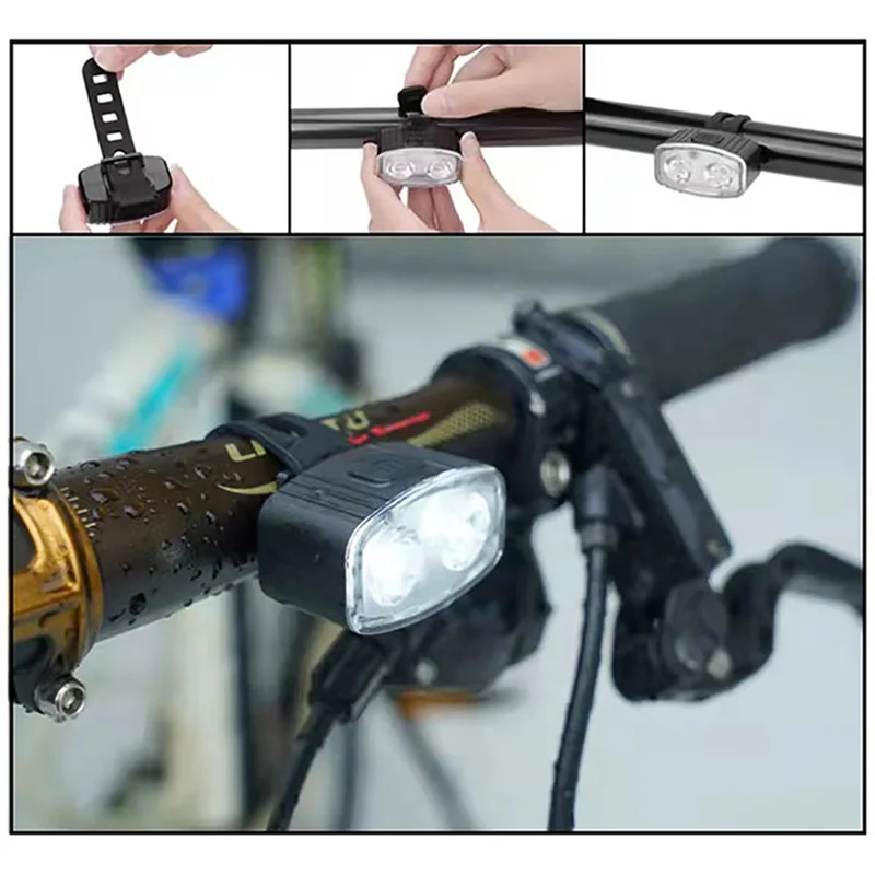 -A89Z USB Rechargeable Bike Light Set Cycling Flashlight For Road Cycling Flashlight For Road