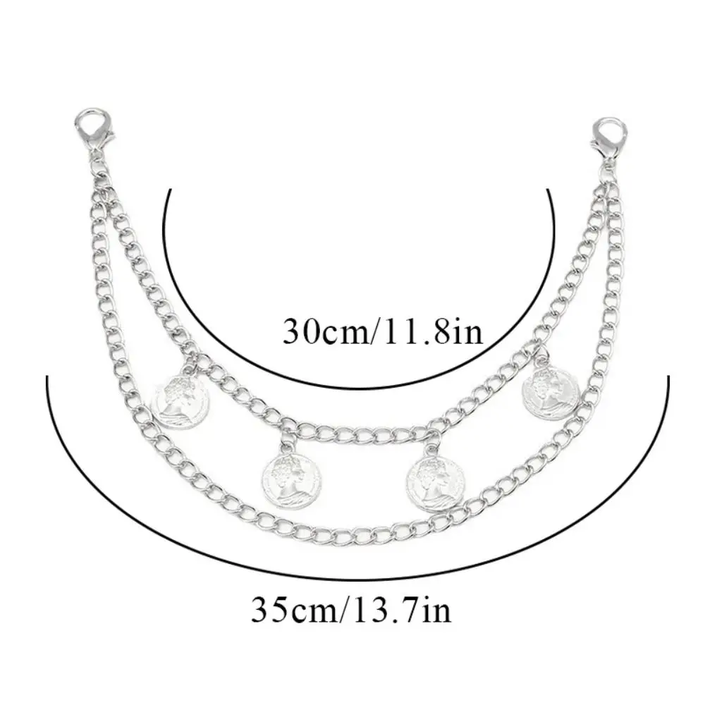 Y2k Multi-layer Metal Pearl Chain Strap For Bags Bag Chain For Handbag DIY Handles Star Pendant Shoulder Bag Chain Accessories