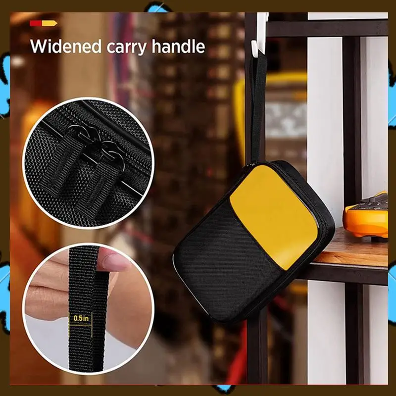 

Promotion! 4X Soft Tool Carrying Case For 117/116/115/114/113 Digital Multimeters 62 Max And More, With Smooth Zipper