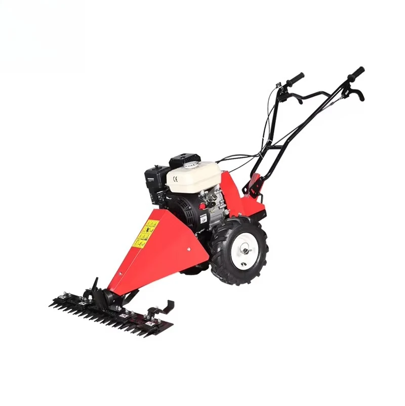 China Large Self-propelled Hand Push Lawnmowers Manual Grass Cutter Machine Electric Petro  Four-stroke Lawn Mower Price