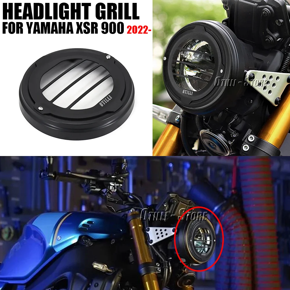 

Motorcycle accessories Headlight Guard Headlight Grille Protector Cover Fit For Yamaha XSR 900 XSR900 2022 2023 2022 2023