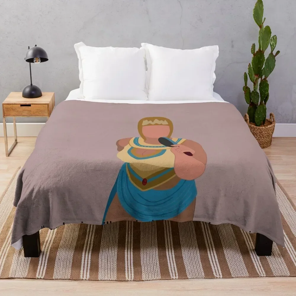 trisha paytas king tut Throw Blanket Sofa Quilt heavy to sleep funny gift Blankets