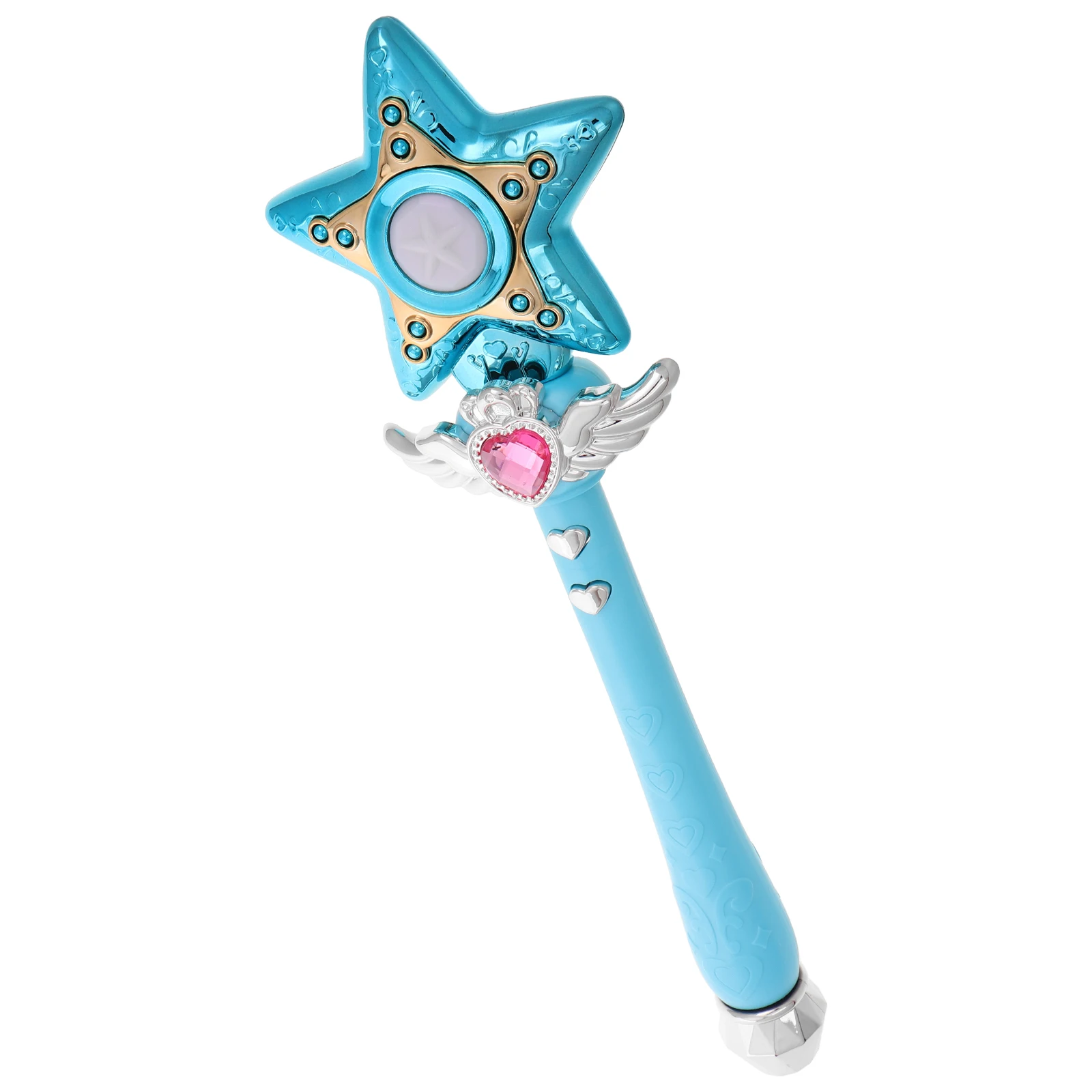

Music W Light Up Kids Toys Star Fairy Princess Party Wizard Sticks Glow Accessories Little Girls Gifts