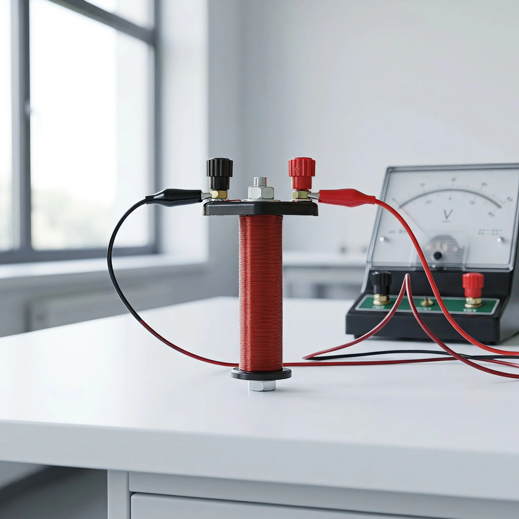 Electromagnet Induction Coil Lab Magnetism Teaching Tool Physics Experiment Kit for Classroom Use Magnetic Field Demonstrator