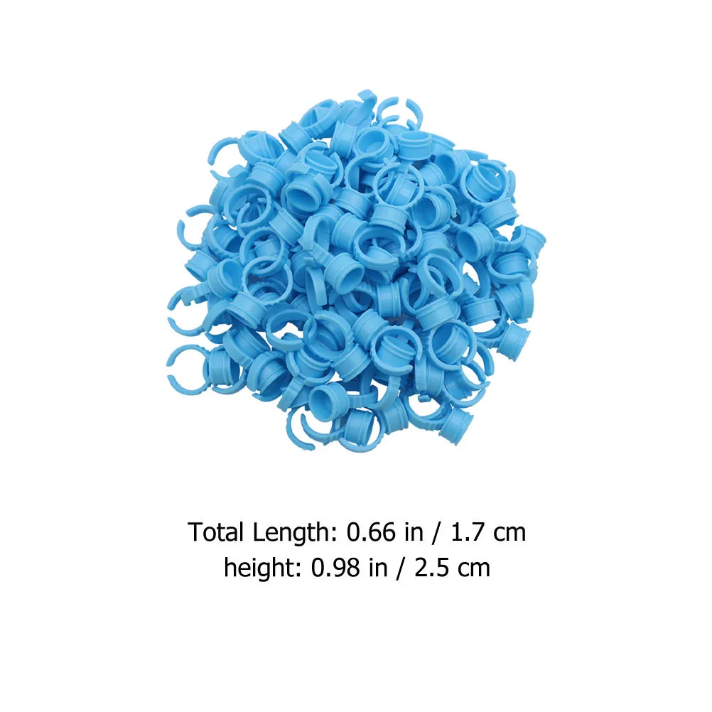 200 قطعة من أكواب الصباغ الدائرية للميكروبلادينغ والمواد شبه الآمنة سهلة الاستخدام لمدرسة التجميل الاحترافية #6