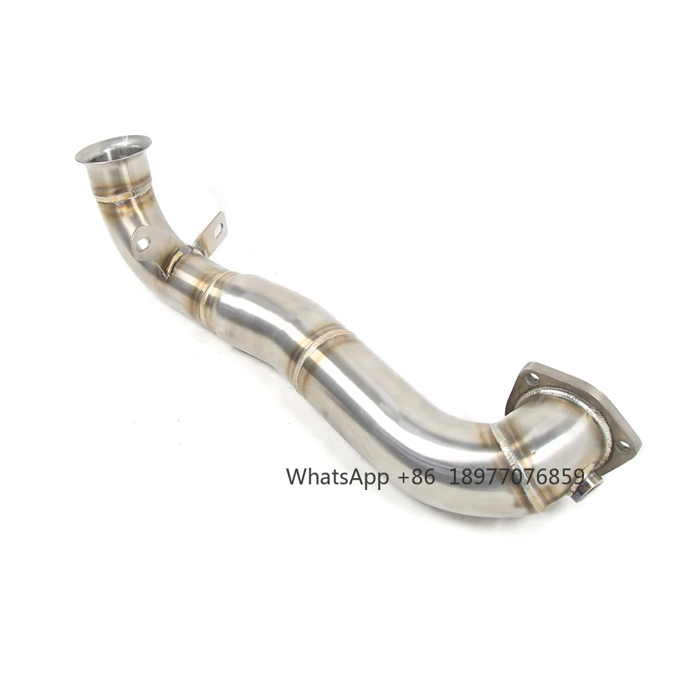 

2007-2012 Mini Cooper R56 R55 R57 R58 R59 N14 N18 1.6L Models Direct Fit Exhaust System Downpipe 304SS Mandrel Bent New