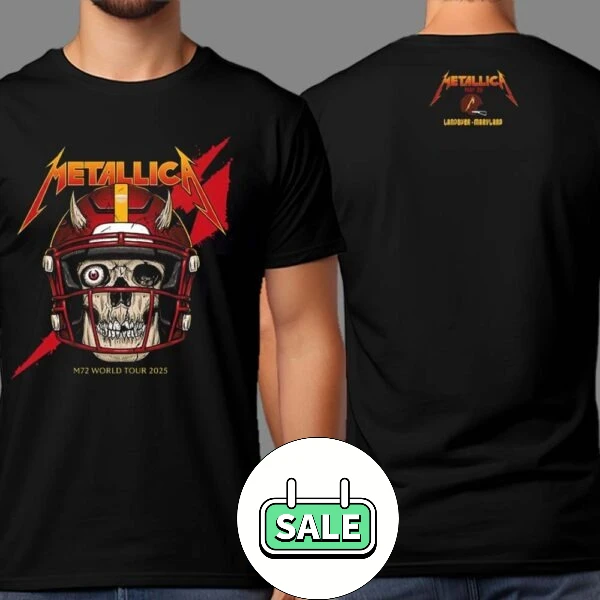 

2025 Summer Fashion Short Sleeved Sports T-shirt with Metal Band Print Trend, Versatile and Breathable, Suitable for Daily Wear