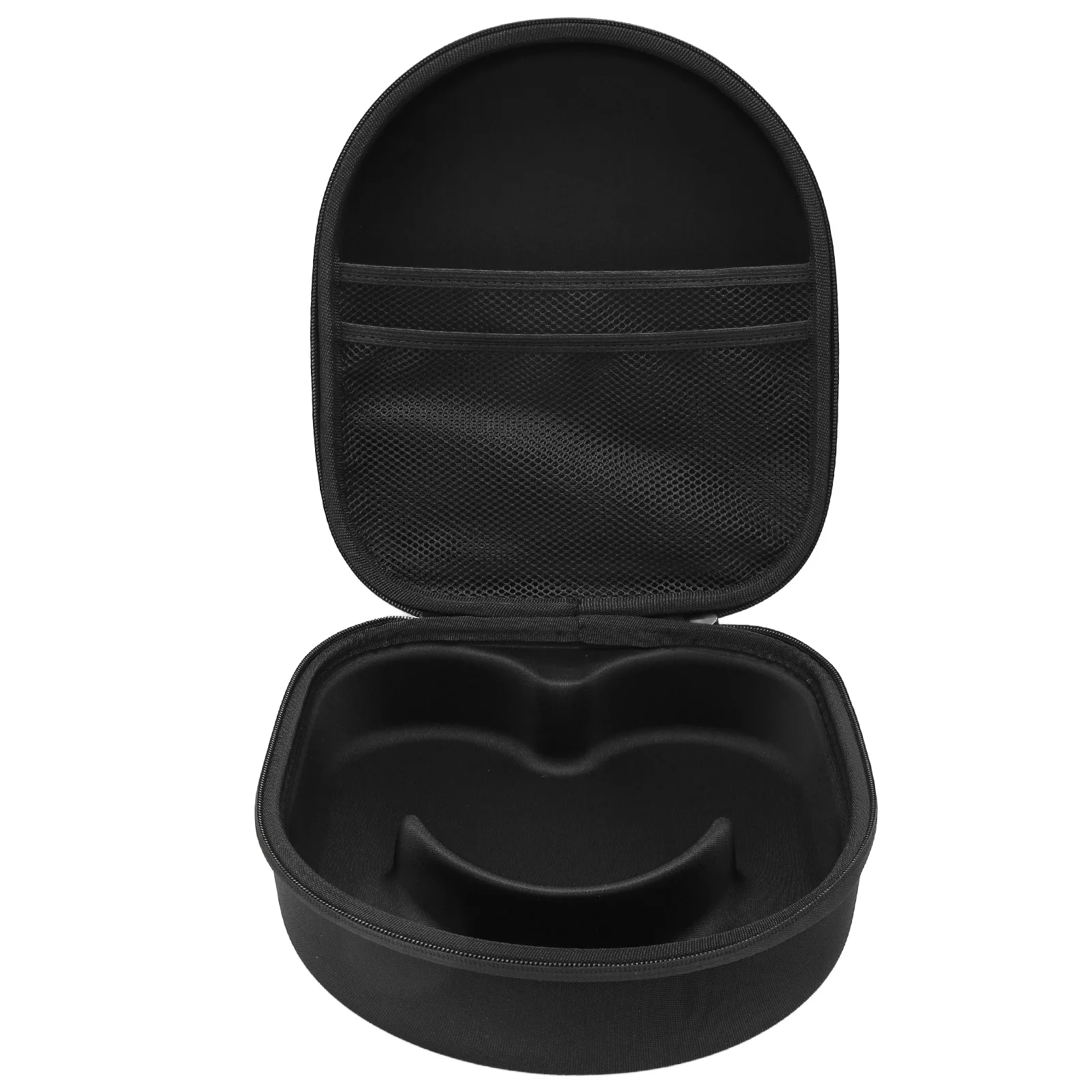 Draagbare, waterdichte hoofdtelefoonhoes met dubbele binnenvoering en mesh, geschikt voor het meenemen van een luchtzuiverende headset.