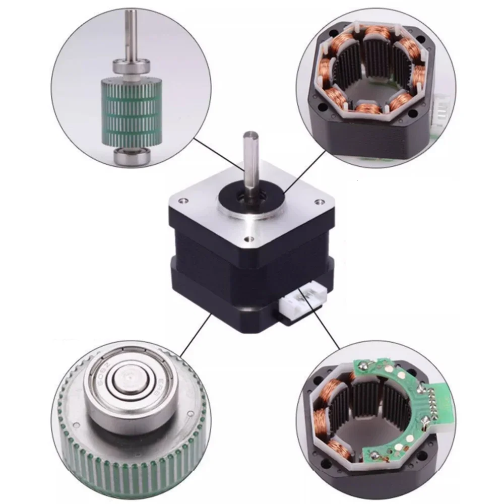 

1Set Supply Voltage 9-36V DC 42 Stepper Motor and Driver DM542C Suitable for 42 Stepper Motor Torque 0.28N 0.4N 0.7N CNC Router