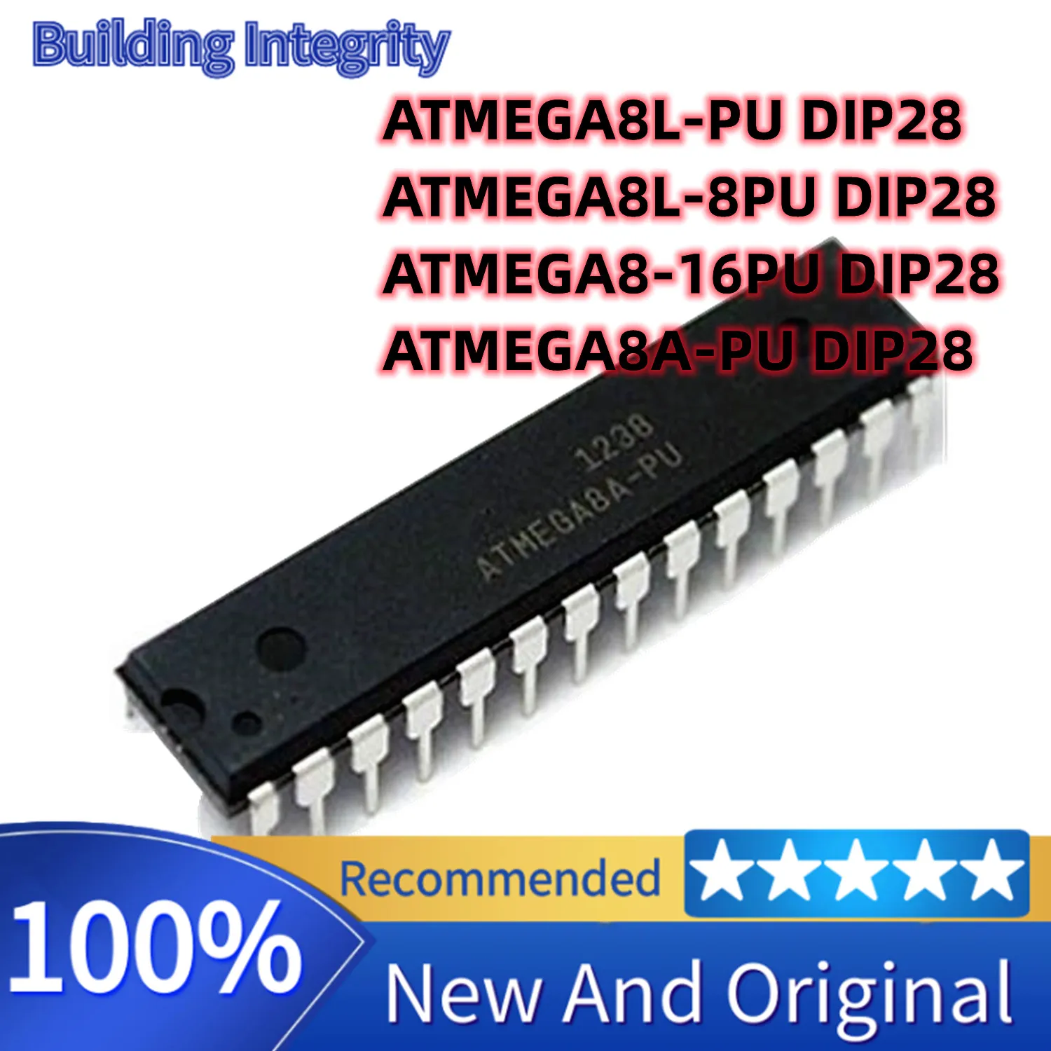 5 قطعة/الوحدة ATMEGA8A-PU ATMEGA8L-PU ATMEGA8L ATMEGA8A ATMEGA8 ATMEGA8-16PU ATMEGA8L-8PU DIP