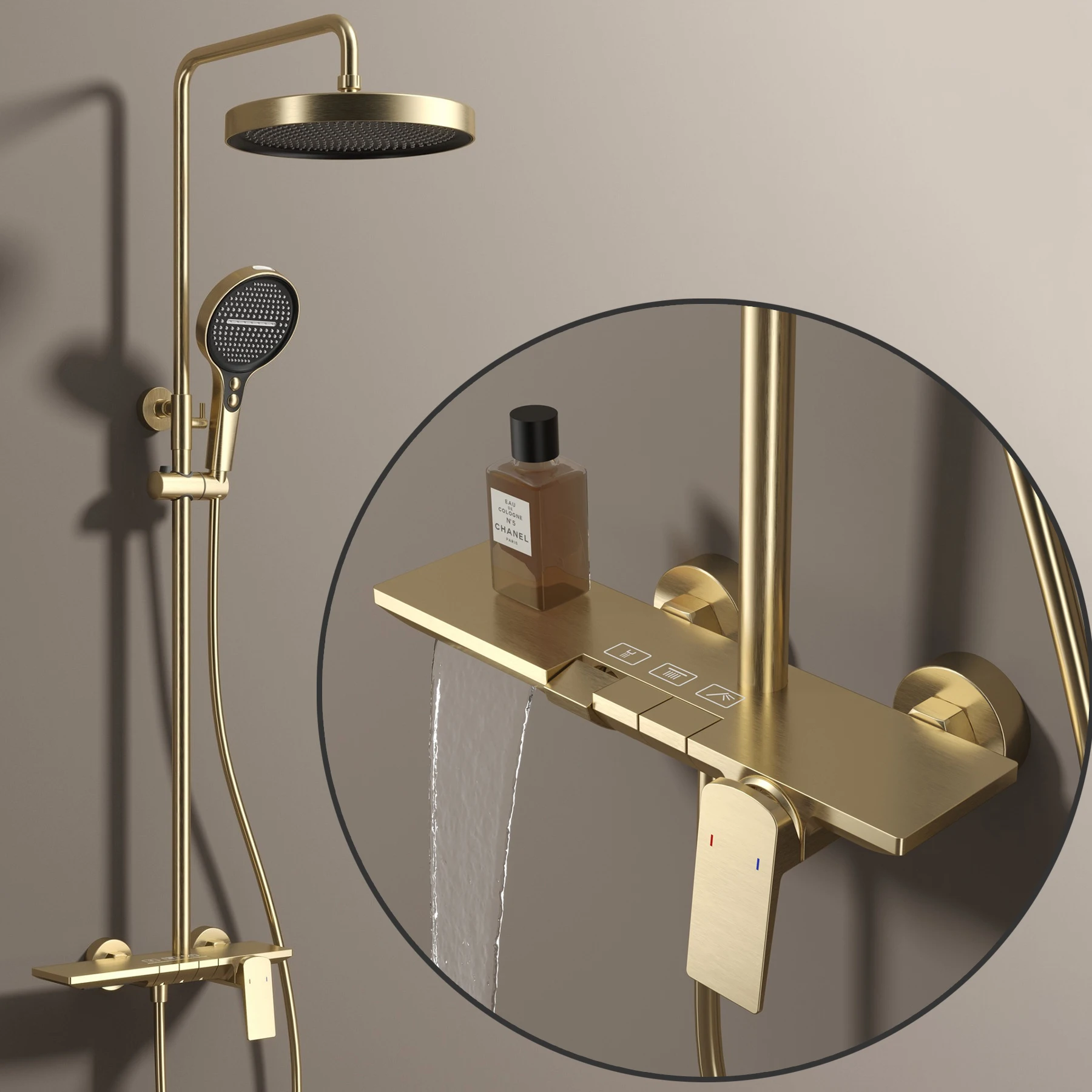 Variant: 0398-brushed gold