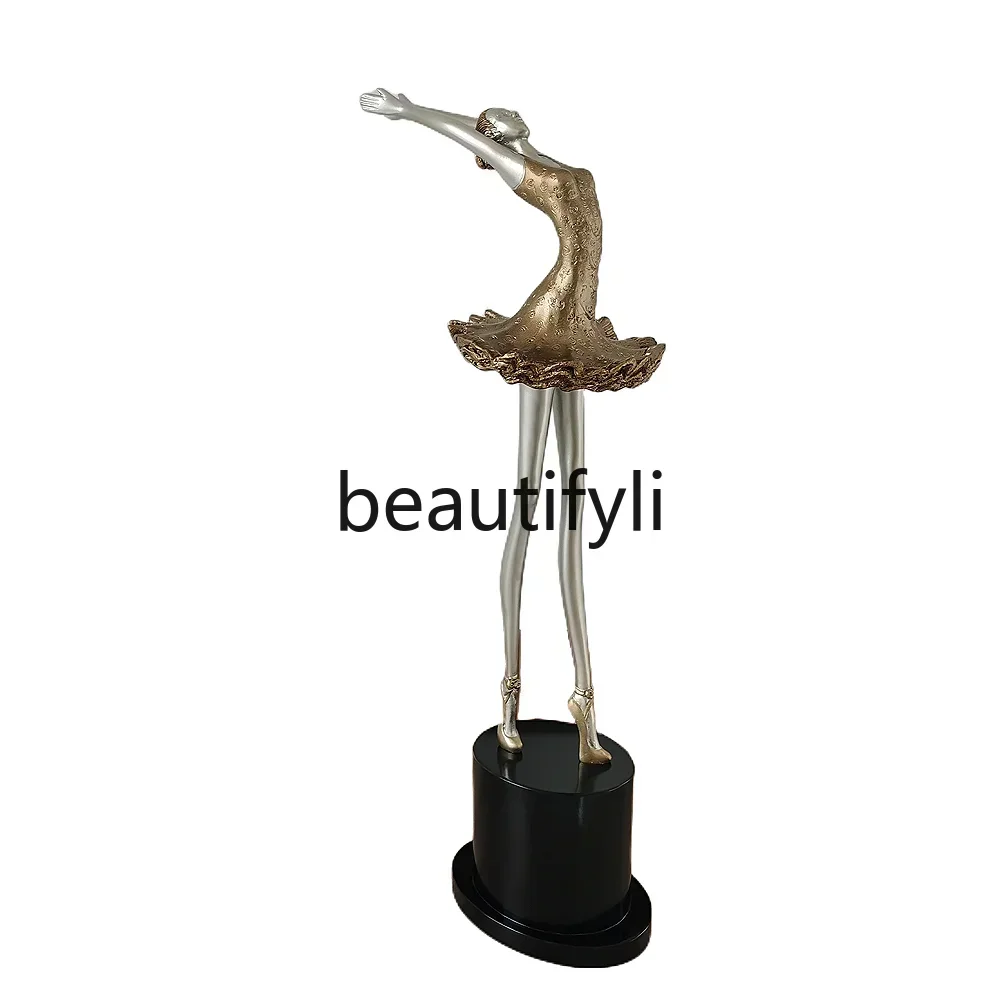 

A13 Creative European Resin Sculpture Light Luxury Crafts Abstract Character Modeling Ornament Home Accessories