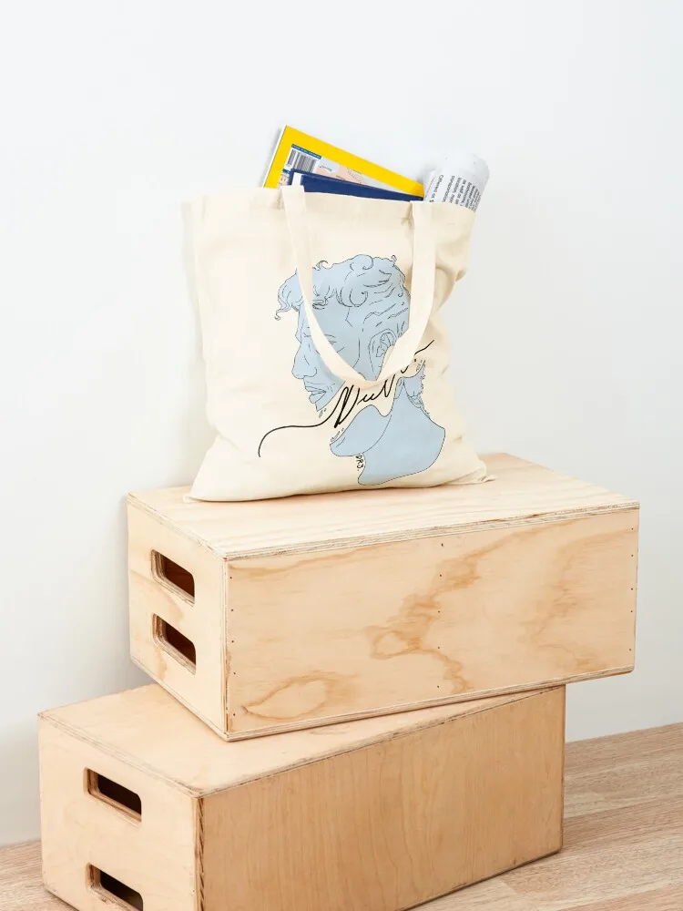 حقيبة يد رومانية بادجر حقيبة قماش حقيبة تسوق شعار حقائب بيئية نسائية