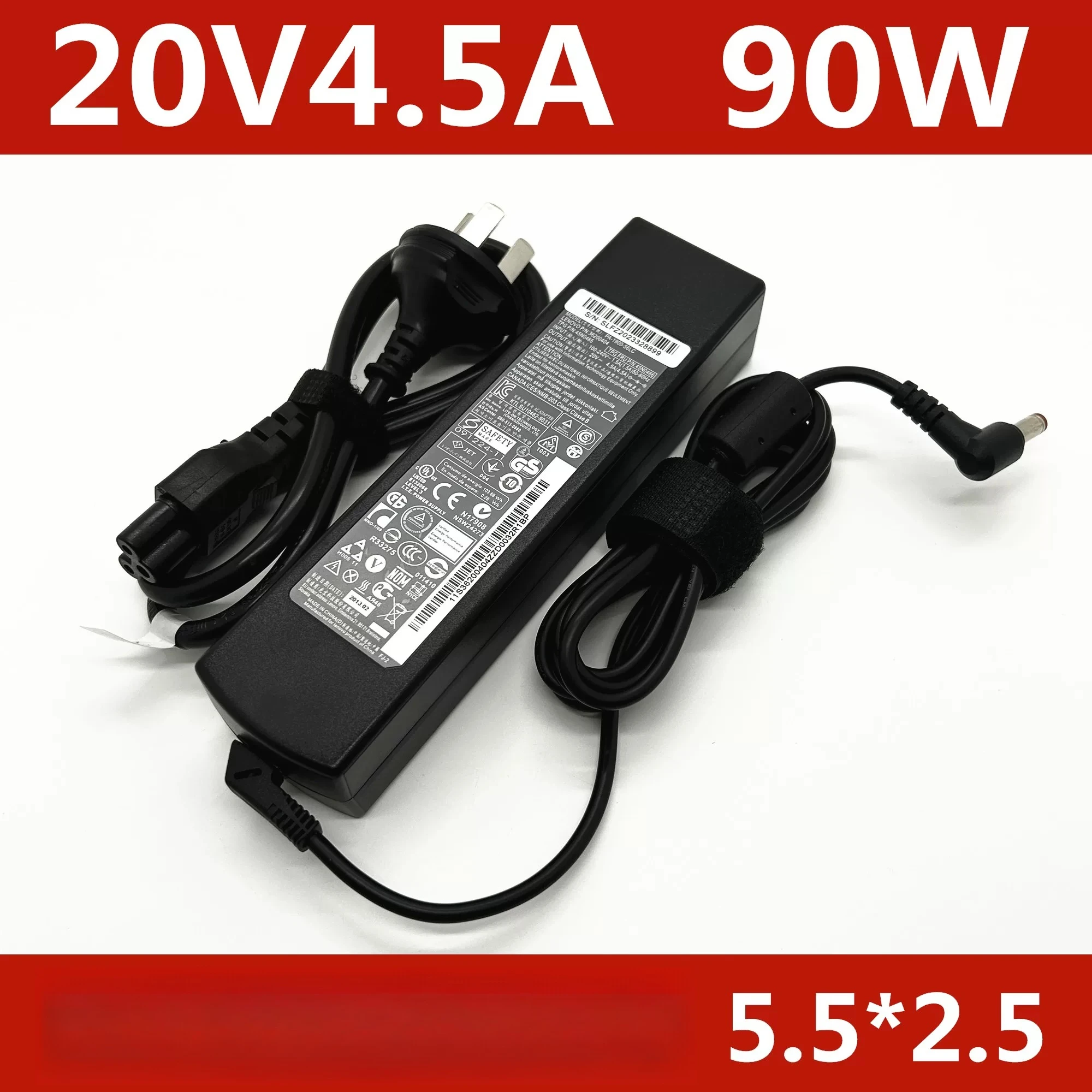 

For Lenovo Y410P Y470 Y460 G480 Y480 90W Power Adapter 20V4.5A Charger