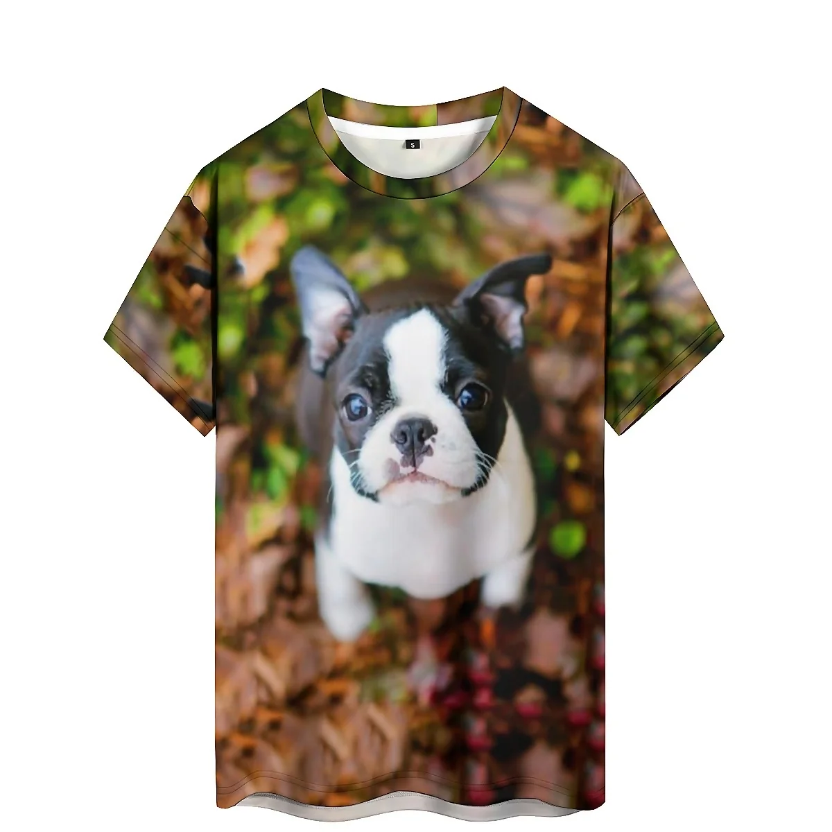 

Novel Relaxed New 3D Colorful Men's 3D Printed Short-Sleeve T-Shirt - Men's Relaxed Fit Top