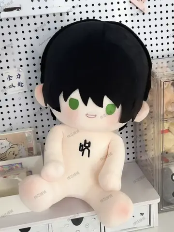 2026 NEW Anime Jujutsu Kaisen Fushiguro Toji Plush Idol Figure Dress Up Cute Fluffy Cotton Body Pillow Mascot Birthday Gift