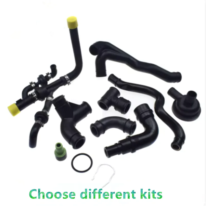 For Audi A3 A4 A6 TT VW Golf GTI Beetle Jetta Passat Bora Seat Skoda 1.8T 20VT Turbo Crankcase Breather Hose Pipe PCV Valve Kit