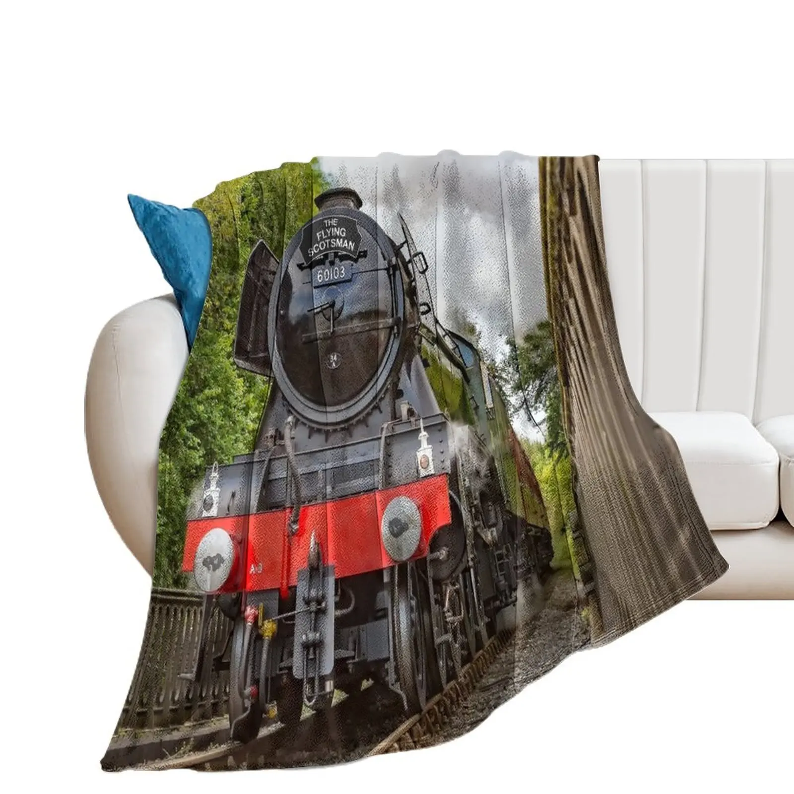 The Flying Scotsman 60103 Throw Blanket Flannels Personalized Gift Thins Blankets