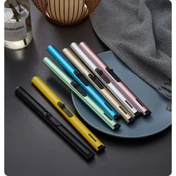 Metal Portable Pulse Open Flame Lighter Home Kitchen Aromatherapy Candle Moxibustion Gas Stove Ignition Gun for Men's Gift