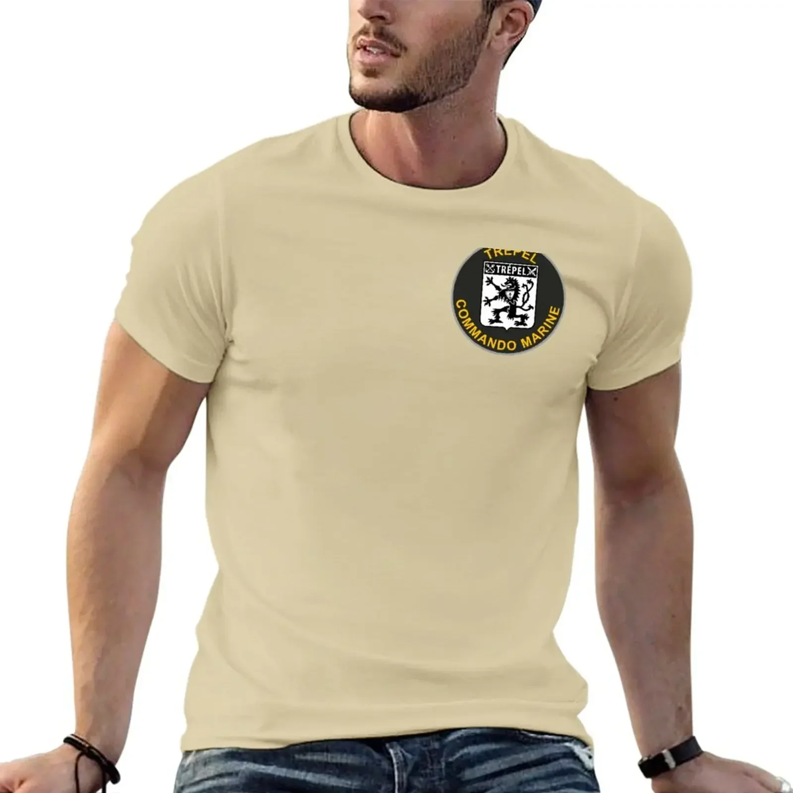 2024 summer new men t shirt Commando Trepel T-Shirt Aesthetic clothing animal short sleeves pure cotton tops streetwear