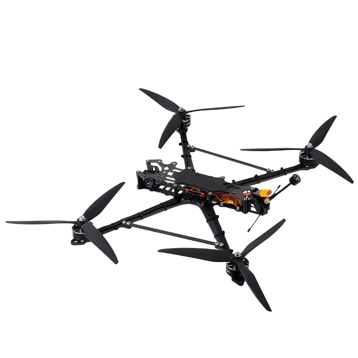 Corrida Drone Peças Kit Set, óculos, grande carga e longa resistência, Mark4, 10 "FPV UAV, 4,3"