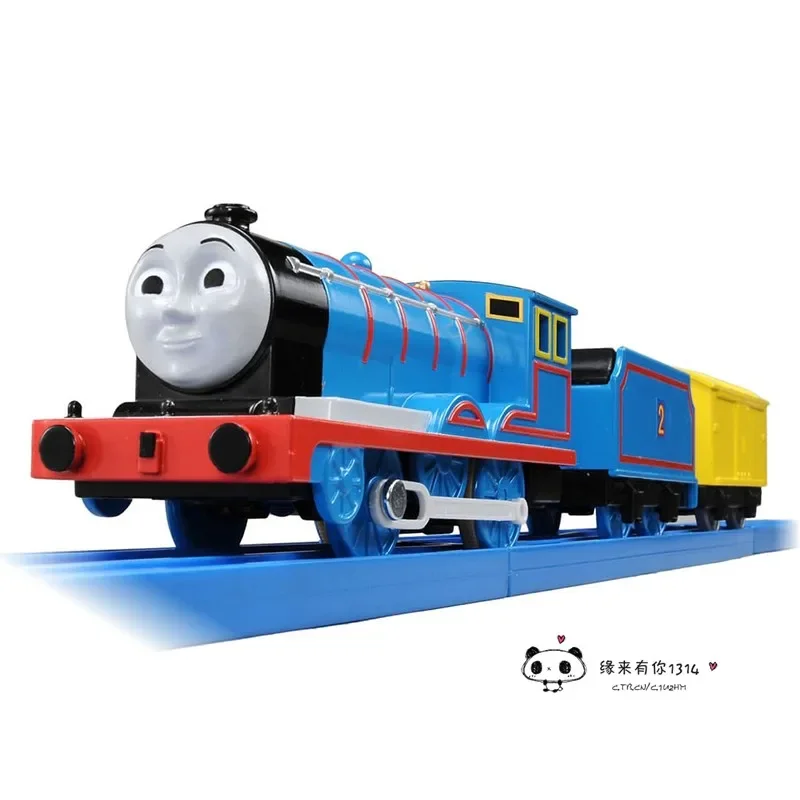 TAKARA TOMY Alloy simulation die cast car model Electric train Pule Road Thomas Anne and Krabel track Toy Gordon Set, boys toy