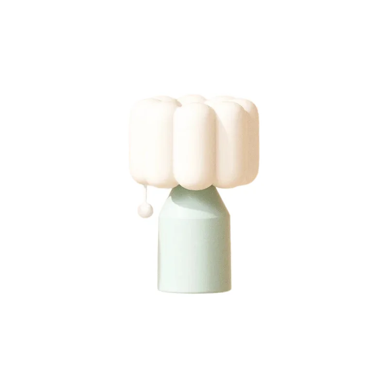 

Cream wind night lamp bedside lamp bedroom light luxury high-end desk lamp