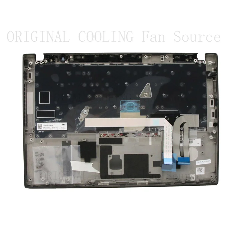 R+  02HM460 FOR Lenovo Thinkpad T490S Palmrest Keyboard Bezel Cover /NO Backlit 02HM424