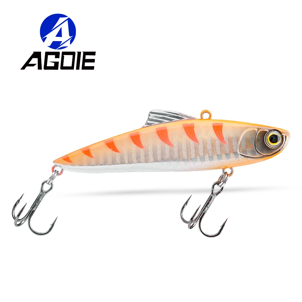 Agoie Irresistible Vib Lure 85mm 21g Perfect Night Glow Vibration Bait For Bass Walleye And Pike Fishing Vibe Lipless Crankbait