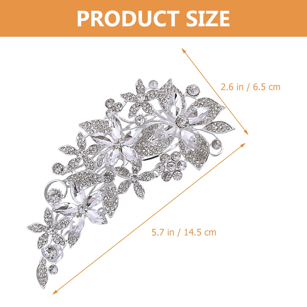 

Rhinestone Side Comb Bridal Hair Piece For Wedding Bride Bridesmaid Prom Party Event Hair Combs Wedding Accessories