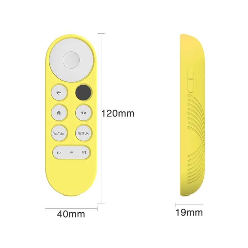 Soft Silicone Case For Google Chromecast Remote Control Protective Cover Shell For Google TV 2020 Voice Remote Control-A45M view 6