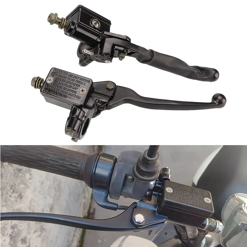 

Four-Wheel Beach Motorcycle Modified Hydraulic Front and Rear Disc Brakes Disc Brake Oil Pump Handbrake Left and Right Pumps