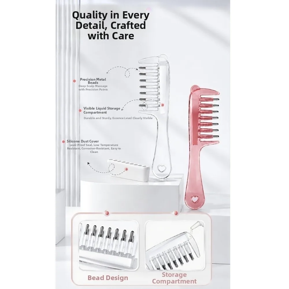 Multi-Function Mini Portable Head Applicator Anti-Frizz Scalp Nourish Hair Firming Applicator Hair Care Anti-Static