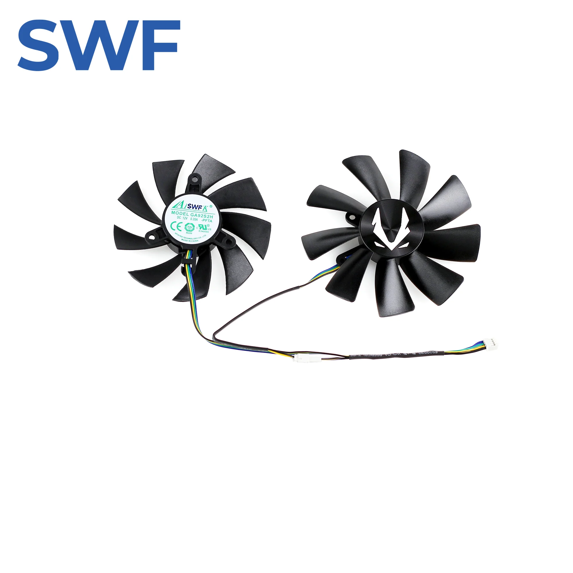 87MM GA92S2H 100MM GAA8S2U Cooling Fan For ZOTAC GAMING GeForce RTX 2070 OC Mini Video Card Cooler Fan