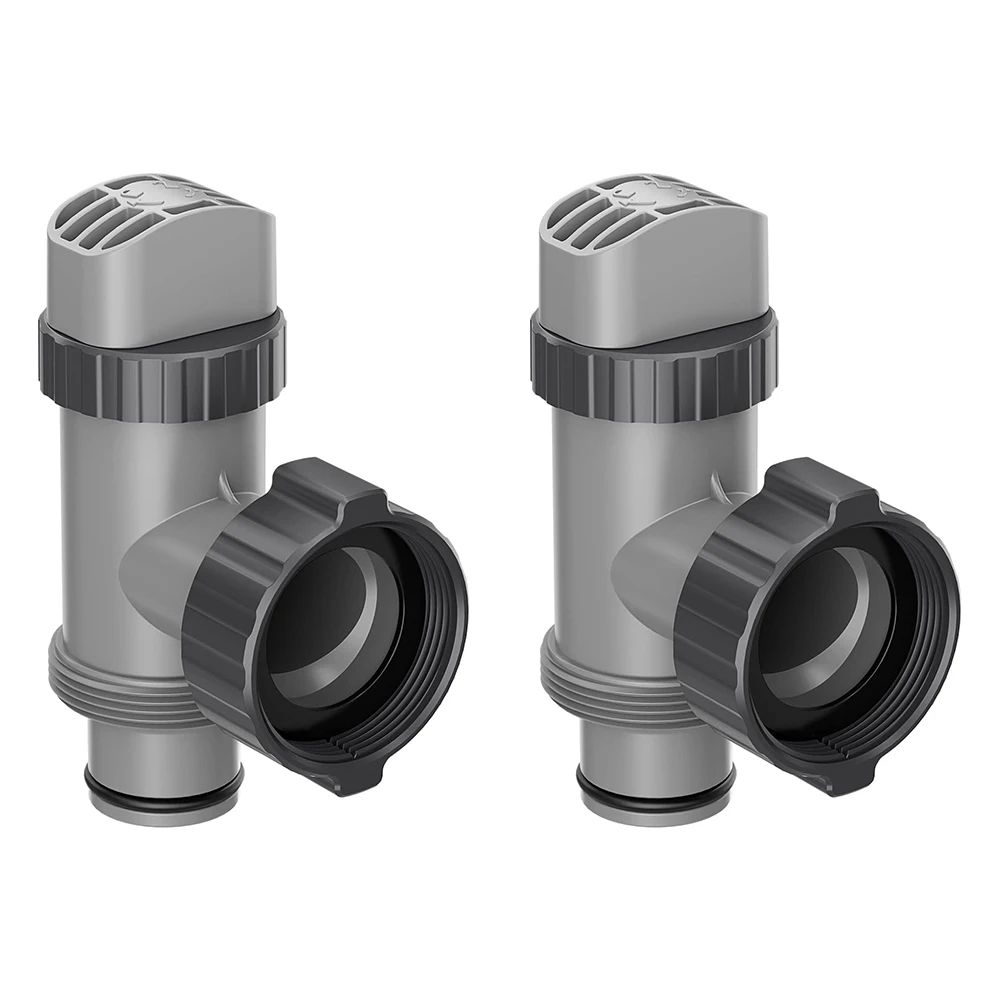 2pcs Replacement For Intex 10747 Large Pool Plunger Valve Assembly Filter Pump Swimming Pool Replacement Plunger Valve Adapter