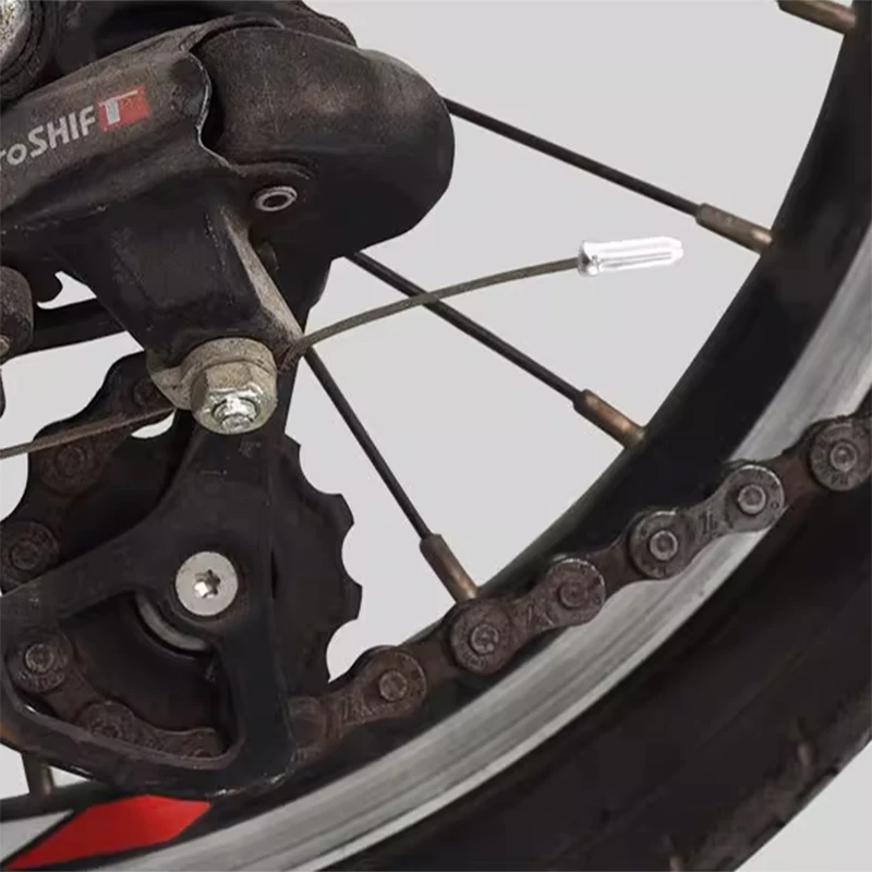 

Inner Wire Sleeve Of The Tail Cap Of The Bicycle Cable Line Variable-speed Brake Wire Core Cap Aluminium Alloy Cycling Parts