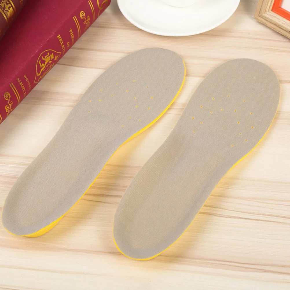 1 Pair Comfortable Insoles High Arch Support Shoe Pad For Foot Pain Relief Long Lasting Unisex Inserts Suitable For Sports
