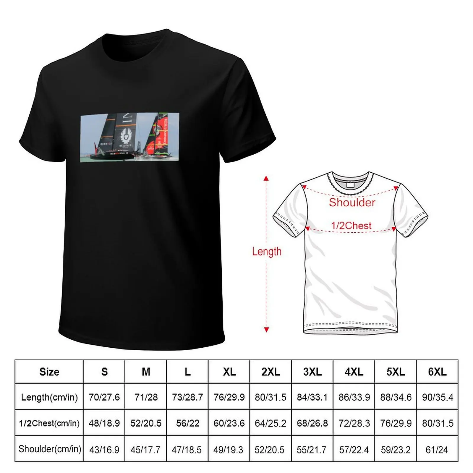 America's Cup - Emirates Team New Zealand and INEOS Team UK T-Shirt summer 2025 affliction shirts anime shirt mens clothing