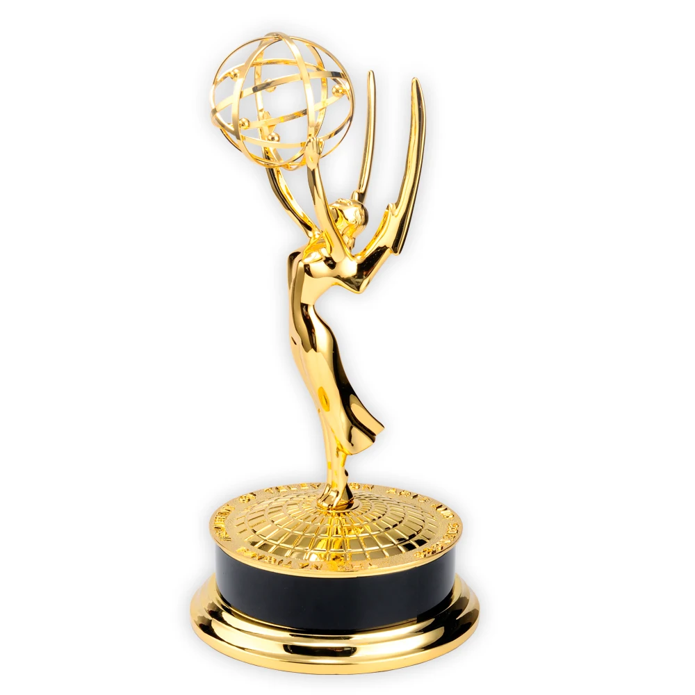 29CM/39CM Emmy Trophy High-end Metal Trophy Customized Video