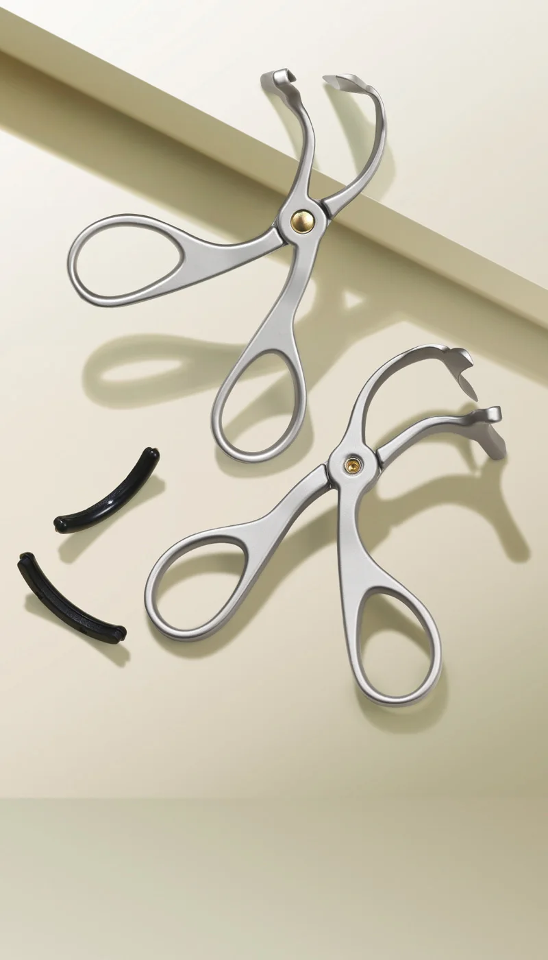 GECOMO Zinklegierung Minimalistischer Wimpernformer - Langanhaltende Fixierung Tragbarer Weitwinkel-Wimpernzange – Detail 9