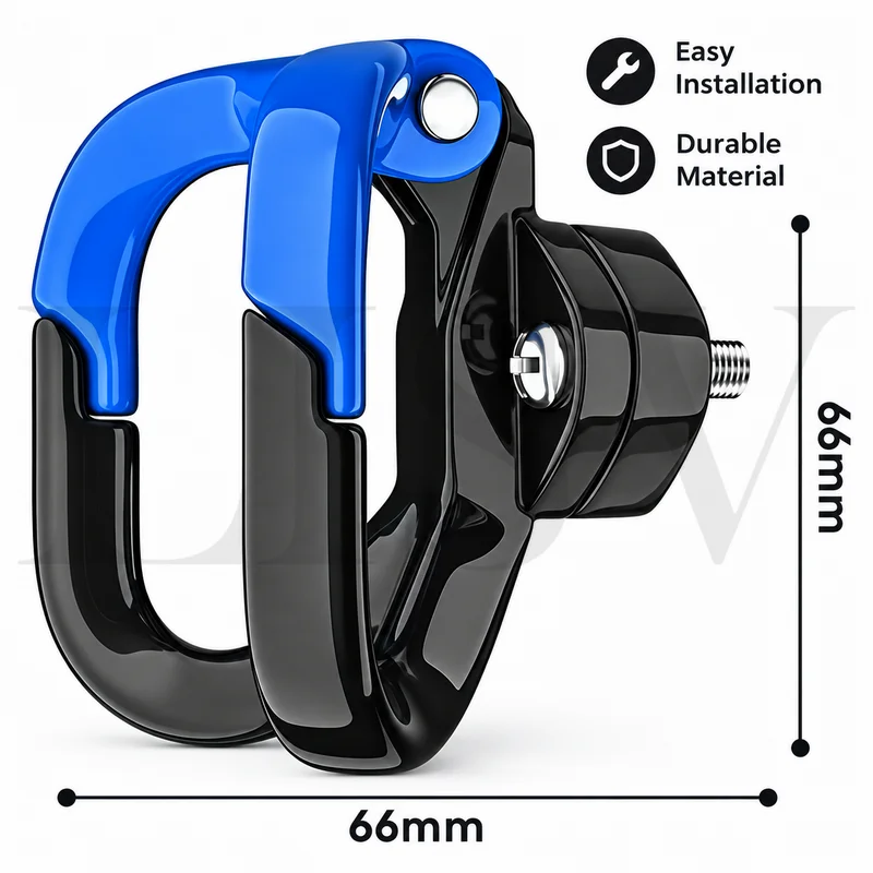 Universal Aluminum Alloy Double Hook Pedal Electric Vehicle Hook Electric Vehicle Accessories Modification Helmet Storage